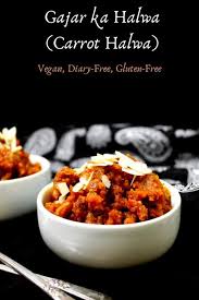 Vegan Carrot Halwa Gajar Halwa Recipe Holy Cow Vegan Recipes Recipe In 2020 Gajar Ka Halwa Vegan Recipes Easy Carrot Halwa Recipe