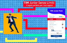 Scopriamo insieme il costo di queste due opzioni. Tim Junior Pack Senza Limiti 2 Giga In Piu Ogni Mese Per Il Primo Anno Entro Il 15 Giugno 2019 Mondomobileweb It Telefonia Offerte E Notizie