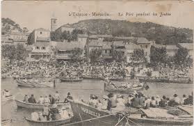 L Estaque Le Port Pendant Les Joutes L Estaque Marseille Photos Anciennes