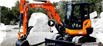 Video How To Operate A Kubota Mini Excavator Basic Controls Functions Heavy Equipment
