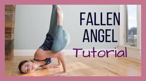 10 yin yoga poses to melt away stress. Fallen Angel Pose Tutorial Step By Step Arm Balance Demonstration Youtube