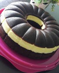 Kek coklat lembab yang harum dan comel! Resepi Kek Coklat Cheese