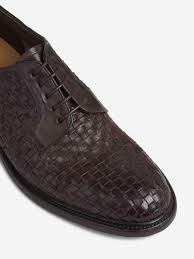 Green George Derby shoes for Men