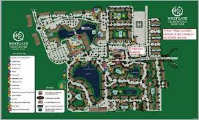 Westgate Vacation Villas Map Resort Map - Picture Of Westgate Vacation Villas Resort, Kissimmee -  Tripadvisor