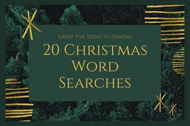 Download 20 Christmas Word Searches Graphic By Dotcity Creative Fabrica SVG Cut Files