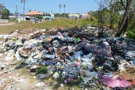 The Illegal Rubbish Dump On Private Land On Soi Namjai Phuket Rubbish Dump Expat
