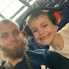 Had a great weekend with my baby boy!