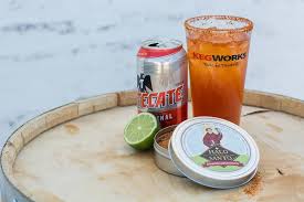 If you used tajín to salt the rim, pour any excess from the plate into the glass. How To Make A Michelada