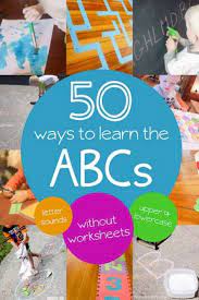 Online games specific to kindergarten standards. 50 Simple Alphabet Activities For Preschoolers Hands On As We Grow