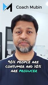 Be a Producer Not a Consumer. , #producer #consumer #success #businesscoach  #coach #coachmubin #coachforcoaches #coachingthecoaches