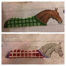 A counted cross stitch pattern should include an estimated completed size. Needlepoint Belts She Moved To Texas