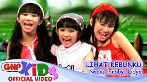 Lihat Kebunku Lidya Lau Nadia Raissa Febby Youtube