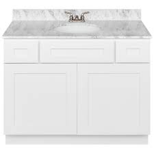 Walmart.com has been visited by 1m+ users in the past month White Bathroom Vanity 42 Cara White Marble Top Faucet Lb3b Walmart Com Walmart Com