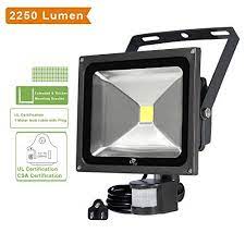 Outdoor Decor Lte 30w Motion Sensor Lights Super Bright Outdoor Led Flood Lights 2250 Lumen 75w Hps Bulb Equivale Flood Lights Led Flood Lights Security Lights