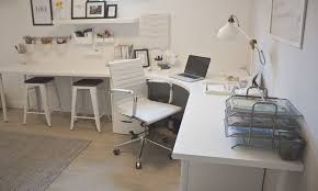 Our home office recently got a little mini makeover. Home Office Design Home Office Design Corner Desk Office Ikea Home Office