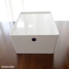 ikea kuggisふた付きボックスの画像 インテリア 収納 ikea 収納ボックス 収納 アイデア