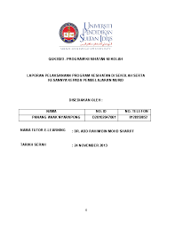 Kempen membaca pelbagai bahan 2. Doc Laporan Program Kesihatan Na Ra Academia Edu