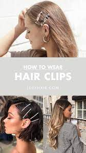 Hair Clips How To Wear Hair Clips Like A Cool Girl Hair Clips Dry Hair Fast Hair Advice