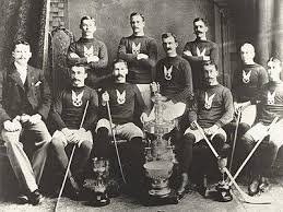 First Winners Of The Stanley Cup Are They Sitting On 6 Inch Nails Montreal Hockey History Of Hockey Ice Hockey