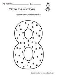 Recongise Number Eight Worksheet Pre School Activity Sheet Downloadable Worksheets Numbers Preschool Preschool Worksheets School Activities