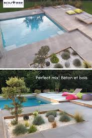 decoration exterieure plages de piscine harmonieuses tour de piscine piscine plage amenagement jardin terrasse piscine