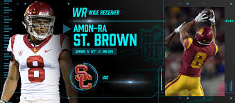 Younger brother, osiris, is a wide receiver for the stanford cardinal, and his father was a professional bodybuilder in the 1980s. 2021 Nfl Draft Profile Wr Amon Ra St Brown Fantasypros
