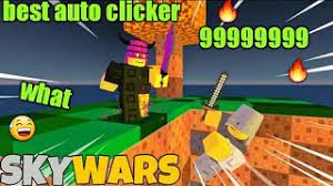 In that manner, any automatic clicking software that is compatible with the roblox games can be considered as a roblox auto clicker. Top 7 Best Auto Clicker In Roblox Skywars Youtube