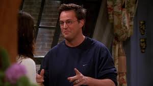 Japanese protestors fight a new national identification system, matthew perry is the first guest who listens to jon, and frank decaro compares blue. Nike Sweatshirt Worn By Matthew Perry Chandler Bing In Friends Season 8 Episode 7 The One With The Stain 2001