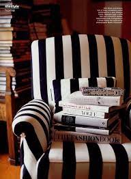 i love this chair i would call it my beetlejuice chair and sit in it anytime i was feeling just a little wei striped chair white decor black and white chair