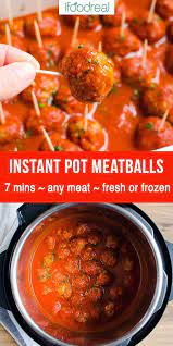 The best instant pot turkey ingredients. Instant Pot Meatballs Healthy Easy Dinner Fresh Or Frozen Recipes Instant Pot Recipes Pot Recipes