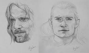 Aragorn And Legolas Sketches By Feyjane On Deviantart Drawasaurus is a drawing & guessing game for your phone, tablet or pc. deviantart
