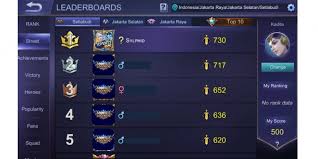 Check spelling or type a new query. Mobile Legends Rilis Fitur Street Leaderboard