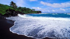 Check spelling or type a new query. Hd Wallpaper Black Sand Beach Waianapanapa State Park Maui Hawaii Beaches Wallpaper Flare