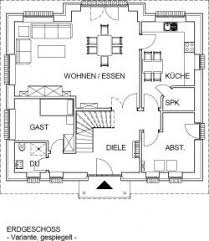 erdgeschoss als variante beim bau mit keller haus grundriss grundriss landhauser grundriss
