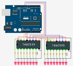Bildr Can You Move Over The 74hc595 8 Bit Shift Register Shift Register Arduino Led Arduino