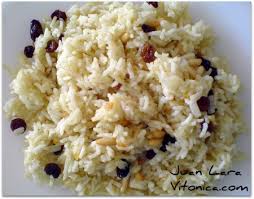 El arroz basmati tiene una larguísima tradición en la india. Arroz Basmati Con Pasas Y Pinones Receta Saludable