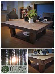 Prices for unique modern solid wood custom made coffee tables (live edge, epoxy resin, round and glass) for sale locally (u.s only) or online start at $800. Handmade 100 X 100 Cm Square Slab Top Coffee Table In Reclaimed Wood Our Custom Handmade Large Coffee Table Farmhouse Square Wooden Coffee Table Coffee Table