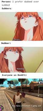 Anime sub and dub meaning. Dubbed Or Subbed Animemes