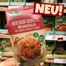Knorr Bulgur Gericht Mexikanisch Einfache Gerichte Bulgursalat Rezept Lebensmittel