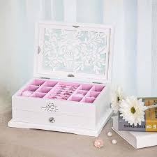 14 likes · 3 talking about this. Girls Jewelry Box Wooden Flower Carving Organizer Storage Case