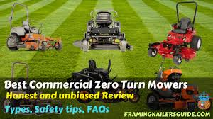 5 Best Commercial Zero Turn Mowers For The Money Reviews 2020