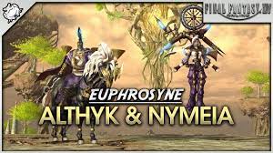 FFXIV - Althyk & Nymeia (Euphrosyne Alliance Raid) - YouTube