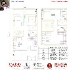 House Plan Autocad Civil 2d 3d 3d Cad Model Library Grabcad