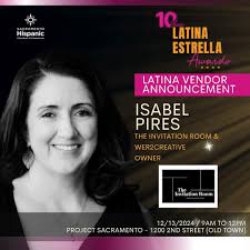 We couldn't have made our 10th Annual Latina Estrella Awards a reality  without the incredible support and expertise of @wer2creative and The  Invitation Room owners and event planners, Isabel Pires & Anisha