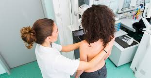 Preventive services task force (uspstf) guidelines recommend a mammogram every two years for women ages 50 to 75 with an average risk of developing breast cancer. Mammograms Women Age 30