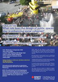 We did not find results for: Pdf Public Lecture Public Space Design And Social Cohesion At Rmit In Melbourne