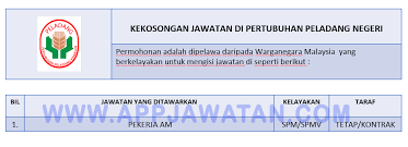 Tetapi tidak semuanya akan berjalan lancar, kita hanya merancang; Jawatan Kosong Di Pertubuhan Peladang Kawasan Appjawatan Malaysia