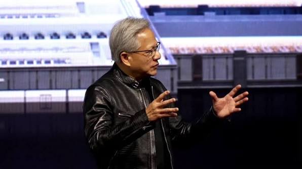 Nvidia CEO Jensen Huang said the company has enough supply to accommodate  robust growth in central processing units and graphics processing units as  it rides an AI boom https://reut.rs/4ucXzvg | ...