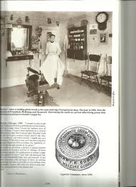 Female Barber In Her Neat And Tidy Shop 1906 Leather Butterfly Chair Barber Man Barber