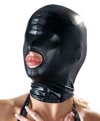 Maschera bondage costrittiva shiavo bdsm fetish mask cappuccio bad kitty  sexy | eBay